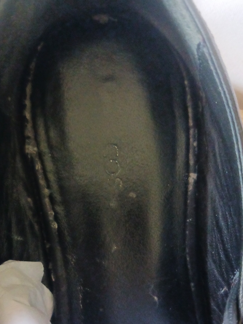 COS Black Mary Janes Silver Metal Buckle Strap Closure Gently Used Sz 39=8-8.5 - Picture 6 of 7